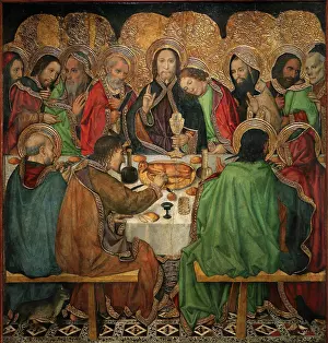 Agusti: Last Supper, St Augustine Altarpiece, Museu Nacional