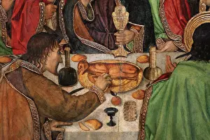 Agusti: Last Supper, St Augustine Altarpiece, Museu Nacional