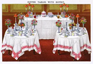 Buffet: SUPPER TABLES & BUFFET
