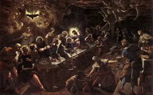 Supper: The Last Supper, by Tintoretto