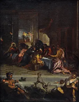 Artes: The Last Supper, by Velazquez (copy of Tintoretto)