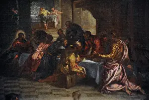 Artes: The Last Supper, by Velazquez (copy of Tintoretto)