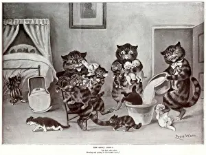 Supplement, The Seven Ages by Louis Wain - One