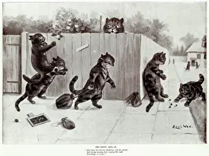 Supplement, The Seven Ages by Louis Wain - Two