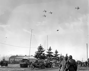 Dropped: Supplies dropped at Bastogne