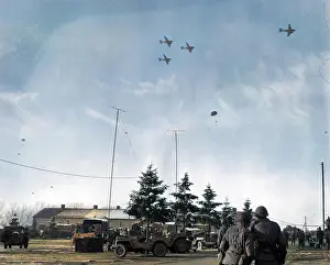 Dropped: Supplies dropped at Bastogne