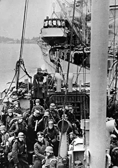 Transferred: Supplies of German troops to Norway, 1941