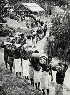 Containers: Supplies in the south-west Pacific, WW2
