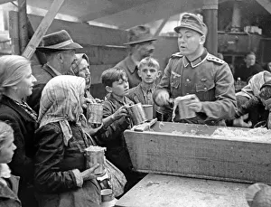 Trough: Supply of the population in the Sudetenland, 1938