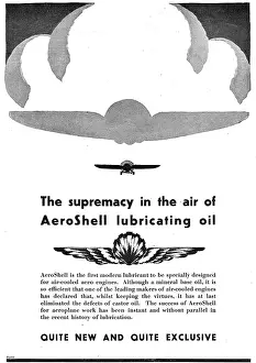 Aeroshell: The Supremacy Of Shell: AeroShell Lubricating Oil