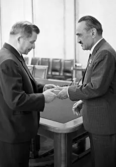 Mikoyan: Supreme Soviet Chairman Mikoyan awards Soviet