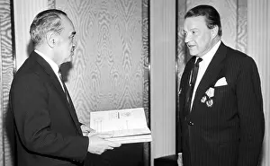 Honorary: Supreme Soviet Chairman Mikoyan awards Soviet