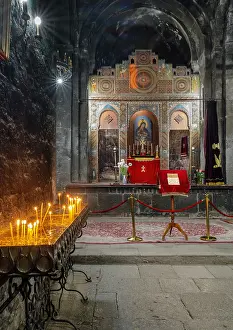 Altarpiece: Surb Astvatsatsin church, Sevanavank Monastery, Gegharkunik, Armenia