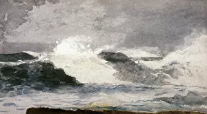 Foam: Surf at Prout's Neck, by Winslow Homer