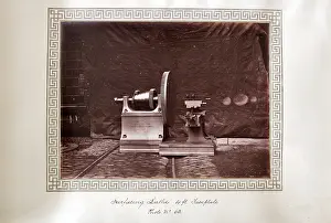 Surfacing: Surfacing lathe with 4 feet faceplate