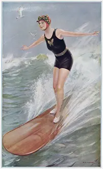 Surfer: The Surfing Girl
