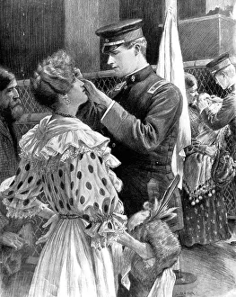 Exempt: A Surgeon examining an Immigrant, Ellis Island, New York