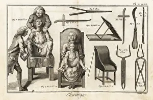Benard: Surgical chairs and instruments for a bladder
