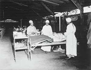 Surgery: Surgical ward treatment at the 268th Station