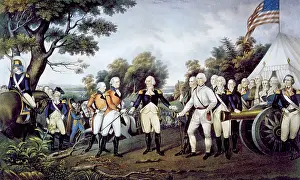 Trumbull: The surrender of British General John Burgoyne ?