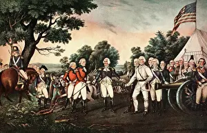Burgoyne: Surrender of Burgoyne to General Gates October 17th