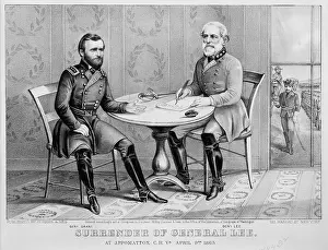 Appomattox: Surrender of General Lee - at Appomattox, C.H. Va. April 9th