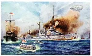 Warships: Surrender of German fleet, WW1