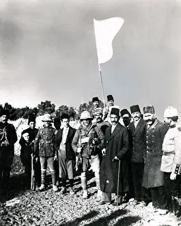 Hussein: Surrender of Jerusalem to British, Palestine, WW1