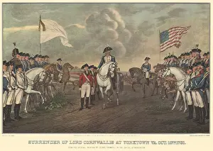 1781: Surrender of Lord Cornwallis at Yorktown VA - 1781