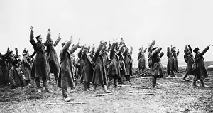 Kriegsende: Surrender of the Russian troops, 1917