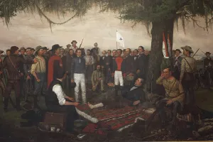 Mirabeau: Surrender of Santa Anna, Texas State Capitol