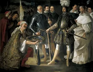 Zurbaran: Surrender of Sevilla, by Francisco de Zurbaran