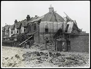 Obliterated: SURREY TERRACE BOMBED
