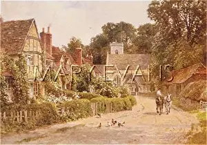 Betchworth: SURREY VILLAGE STREET