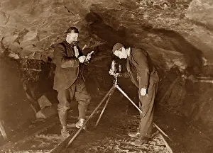 Surveyor: Surveying in a coal mine