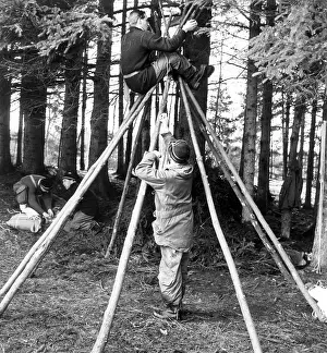 Escalation: Survival training of Royal Air Force in Upper Bavaria