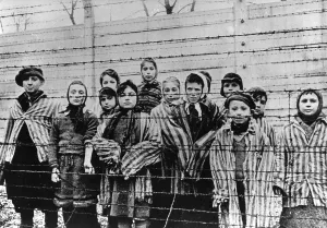 Birkenau: Survivor children in the concentration