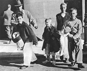 Survivors of the City of Benares sinking