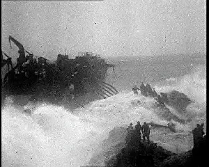 Shipwrecked: Survivors From a Shipwrecked Landing Craft