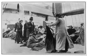 Carpathia: Survivors of the Titanic sinking aboard the Carpathia