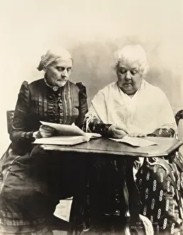 Suffragist: Susan B. Anthony and Elizabeth Cady Stanton, 1891