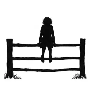 Dunce: Susan sits alone on the fence