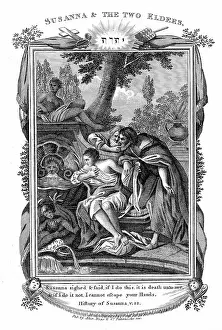 Saved: Susanna rejecting advances of the Elders. Accused