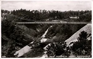 Suspension: The Suspension Bridge, Alum Chine, Dorset