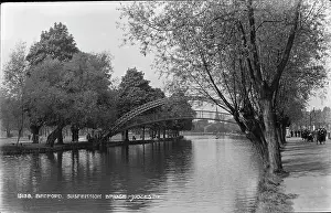 Suspension: Suspension Bridge in Bedford