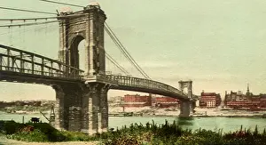 Cincinnati: Suspension Bridge. Cincinnati