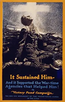 Presbyterian: It sustained him - and it supported the war-time agencies th