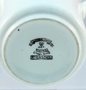 Freedoms: Sutherland China cream jug - Flags of the Allies