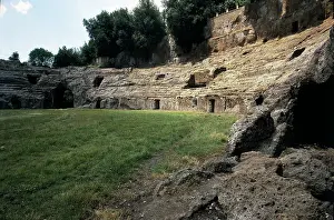 Sutri: Sutri, the amphitheater, Italy