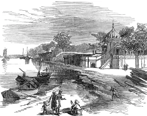 Cawnpore: Suttee Chowrah Ghaut, 1860